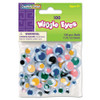 Wiggle Eyes Assortment, Assorted Sizes, Black, 100/pack Wiggle Eyes Assortment, Assorted Sizes, Black, 100/pack