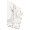 Preprinted Legal Exhibit Side Tab Index Dividers, Avery Style, 25-tab, 76 To 100, 11 X 8.5, White, 1 Set, (1333) Preprinted Legal Exhibit Side Tab Index Dividers, Avery Style, 25-tab, 76 To 100, 11 X 8.5, White, 1 Set, (1333)