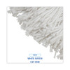 Premium Cut-end Wet Mop Heads, Rayon, 16oz, White, 12/carton Premium Cut-end Wet Mop Heads, Rayon, 16oz, White, 12/carton