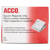 Magnetic Clips, 0.88", Silver Magnetic Clips, 0.88", Silver