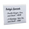 Wall Mount Sign Holder, 11" X 8 1/2", Horizontal, Clear, 2/pack Wall Mount Sign Holder, 11" X 8 1/2", Horizontal, Clear, 2/pack