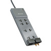 Home/office Surge Protector, 8 Outlets, 12 Ft Cord, 3390 Joules, Dark Gray Home/office Surge Protector, 8 Outlets, 12 Ft Cord, 3390 Joules, Dark Gray