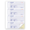 Receipt Book,two-part Carbonless, 7 X 2.75, 4/page, 400 Forms