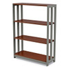 Trento Line Bookcase, Three-shelf, 31.5w X 11.5d X 43.25h, Cherry Trento Line Bookcase, Three-shelf, 31.5w X 11.5d X 43.25h, Cherry