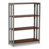 Trento Line Bookcase, Three-shelf, 31.5w X 11.5d X 43.25h, Cherry Trento Line Bookcase, Three-shelf, 31.5w X 11.5d X 43.25h, Cherry