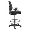 Alera Elusion Series Mesh Stool, Supports Up To 275 Lb, 22.6" To 31.6" Seat Height, Black Alera Elusion Series Mesh Stool, Supports Up To 275 Lb, 22.6" To 31.6" Seat Height, Black