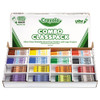 Crayon And Ultra-clean Washable Marker Classpack, 8 Colors, 128 Each Crayons/markers, 256/box