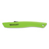 Safety Ceramic Blade Box Cutter, 6.15", Green