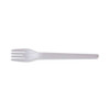 Plantware Compostable Cutlery, Fork, 6", Pearl White, 50/pack, 20 Pack/carton Plantware Compostable Cutlery, Fork, 6", Pearl White, 50/pack, 20 Pack/carton