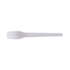 Plantware Compostable Cutlery, Fork, 6", Pearl White, 50/pack, 20 Pack/carton Plantware Compostable Cutlery, Fork, 6", Pearl White, 50/pack, 20 Pack/carton