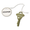 Heavyweight Stock Metal Rim Tags, 1 1/4 Dia, White, 500/box