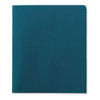 Two-pocket Folder, Textured Paper, 100-sheet Capacity, 11 X 8.5, Teal, 25/box Two-pocket Folder, Textured Paper, 100-sheet Capacity, 11 X 8.5, Teal, 25/box