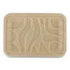 Fiber Trays, Pla Lined, Pfas Free, 1-compartment, 8.2 X 5.7 X 0.7, Natural, 500/carton