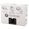 High-density Interleaved Commercial Can Liners, 45 Gal, 22 Microns, 40" X 48", Black, 150/carton High-density Interleaved Commercial Can Liners, 45 Gal, 22 Microns, 40" X 48", Black, 150/carton