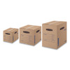 Smoothmove Basic Moving Boxes, Small, Regular Slotted Container (rsc), 16" X 12" X 12", Brown Kraft/blue, 25/bundle Smoothmove Basic Moving Boxes, Small, Regular Slotted Container (rsc), 16" X 12" X 12", Brown Kraft/blue, 25/bundle