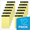 Docket Ruled Perforated Pads, Wide/legal Rule, 50 Canary-yellow 8.5 X 11.75 Sheets, 12/pack Docket Ruled Perforated Pads, Wide/legal Rule, 50 Canary-yellow 8.5 X 11.75 Sheets, 12/pack