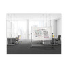 Earth Silver Easy Clean Revolver Dry Erase Board,48x70, White, Steel Frame Earth Silver Easy Clean Revolver Dry Erase Board,48x70, White, Steel Frame