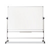 Earth Silver Easy Clean Revolver Dry Erase Board,48x70, White, Steel Frame Earth Silver Easy Clean Revolver Dry Erase Board,48x70, White, Steel Frame