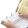 Six-section Pressboard Top Tab Classification Folders With Safeshield Fasteners, 2 Dividers, Letter Size, Assorted, 10/box Six-section Pressboard Top Tab Classification Folders With Safeshield Fasteners, 2 Dividers, Letter Size, Assorted, 10/box