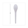Plantware Compostable Cutlery, Spoon, 6", Pearl White, 50/pack, 20 Pack/carton Plantware Compostable Cutlery, Spoon, 6", Pearl White, 50/pack, 20 Pack/carton