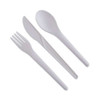 Plantware Compostable Cutlery, Spoon, 6", Pearl White, 50/pack, 20 Pack/carton Plantware Compostable Cutlery, Spoon, 6", Pearl White, 50/pack, 20 Pack/carton
