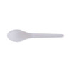 Plantware Compostable Cutlery, Spoon, 6", Pearl White, 50/pack, 20 Pack/carton Plantware Compostable Cutlery, Spoon, 6", Pearl White, 50/pack, 20 Pack/carton