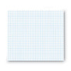 Quadrille-rule Glue Top Pads, Quadrille Rule (4 Sq/in), 50 White 8.5 X 11 Sheets, Dozen Quadrille-rule Glue Top Pads, Quadrille Rule (4 Sq/in), 50 White 8.5 X 11 Sheets, Dozen