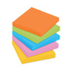Pads In Energy Boost Collection Colors, 3" X 3", 90 Sheets/pad, 24 Pads/pack