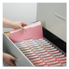 Reinforced Top Tab Colored File Folders, 1/3-cut Tabs: Assorted, Legal Size, 0.75" Expansion, Pink, 100/box Reinforced Top Tab Colored File Folders, 1/3-cut Tabs: Assorted, Legal Size, 0.75" Expansion, Pink, 100/box