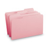 Reinforced Top Tab Colored File Folders, 1/3-cut Tabs: Assorted, Legal Size, 0.75" Expansion, Pink, 100/box Reinforced Top Tab Colored File Folders, 1/3-cut Tabs: Assorted, Legal Size, 0.75" Expansion, Pink, 100/box