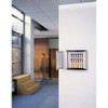 Locking Key Cabinet, 72-key, Brushed Aluminum, 11 3/4 X 4 5/8 X 15 3/4 Locking Key Cabinet, 72-key, Brushed Aluminum, 11 3/4 X 4 5/8 X 15 3/4