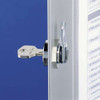 Locking Key Cabinet, 72-key, Brushed Aluminum, 11 3/4 X 4 5/8 X 15 3/4 Locking Key Cabinet, 72-key, Brushed Aluminum, 11 3/4 X 4 5/8 X 15 3/4