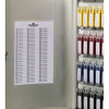Locking Key Cabinet, 72-key, Brushed Aluminum, 11 3/4 X 4 5/8 X 15 3/4 Locking Key Cabinet, 72-key, Brushed Aluminum, 11 3/4 X 4 5/8 X 15 3/4