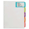 Big Tab Printable Large White Label Tab Dividers, 5-tab, Letter, 20 Per Pack Big Tab Printable Large White Label Tab Dividers, 5-tab, Letter, 20 Per Pack