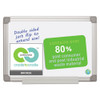 Earth Easy-clean Dry Erase Board, White/silver, 18x24 Earth Easy-clean Dry Erase Board, White/silver, 18x24