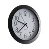 Whisper Quiet Clock, 12" Overall Diameter, Black Case, 1 Aa (sold Separately) Whisper Quiet Clock, 12" Overall Diameter, Black Case, 1 Aa (sold Separately)
