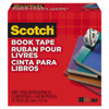 Book Tape Value Pack, 3" Core, (2) 1.5" X 15 Yds, (4) 2" X 15 Yds, (2) 3" X 15 Yds, Clear, 8/pack