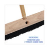 Floor Brush Head, 2.5" Black Tampico Fiber Bristles, 18" Brush Floor Brush Head, 2.5" Black Tampico Fiber Bristles, 18" Brush