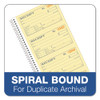 Money/rent Receipt Spiral Book, Two-part Carbonless, 2.75 X 4.75, 4/page, 200 Forms Money/rent Receipt Spiral Book, Two-part Carbonless, 2.75 X 4.75, 4/page, 200 Forms