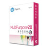 Multipurpose20 Paper, 96 Bright, 20lb, 8.5 X 11, White, 500 Sheets/ream, 5 Reams/carton