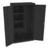 Janitorial Cabinet, 36w X 18d X 64h, Black