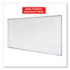 Dry Erase Board, Melamine, 72 X 48, Satin-finished Aluminum Frame