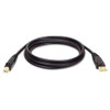 Usb 2.0 A/b Cable (m/m), 10 Ft., Black Usb 2.0 A/b Cable (m/m), 10 Ft., Black