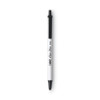 Clic Stic Ballpoint Pen, Retractable, Medium 1 Mm, Black Ink, White Barrel, Dozen Clic Stic Ballpoint Pen, Retractable, Medium 1 Mm, Black Ink, White Barrel, Dozen
