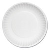 White Paper Plates, 6" Dia, 100/pack, 10 Packs/carton White Paper Plates, 6" Dia, 100/pack, 10 Packs/carton