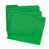 Colored File Folders, 1/3-cut Tabs: Assorted, Letter Size, 0.75" Expansion, Green, 100/box Colored File Folders, 1/3-cut Tabs: Assorted, Letter Size, 0.75" Expansion, Green, 100/box