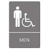 Ada Sign, Women Restroom Wheelchair Accessible Symbol, Molded Plastic, 6 X 9 Ada Sign, Women Restroom Wheelchair Accessible Symbol, Molded Plastic, 6 X 9