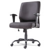 Big/tall Swivel/tilt Mid-back Chair, Supports Up To 450 Lb, 19.29" To 23.22" Seat Height, Black Big/tall Swivel/tilt Mid-back Chair, Supports Up To 450 Lb, 19.29" To 23.22" Seat Height, Black