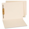 Reinforced End Tab Fastener Folders, 2 Fasteners, Letter Size, Manila Exterior, 50/box Reinforced End Tab Fastener Folders, 2 Fasteners, Letter Size, Manila Exterior, 50/box