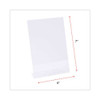 Clear L-style Freestanding Frame, 5 X 7 Insert, 3/pack